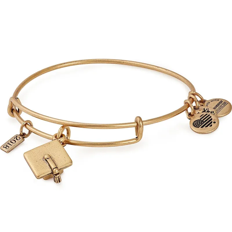Alex And Ani 2018 Graduation Cap Charm Bangle sold by C.W. Sellors