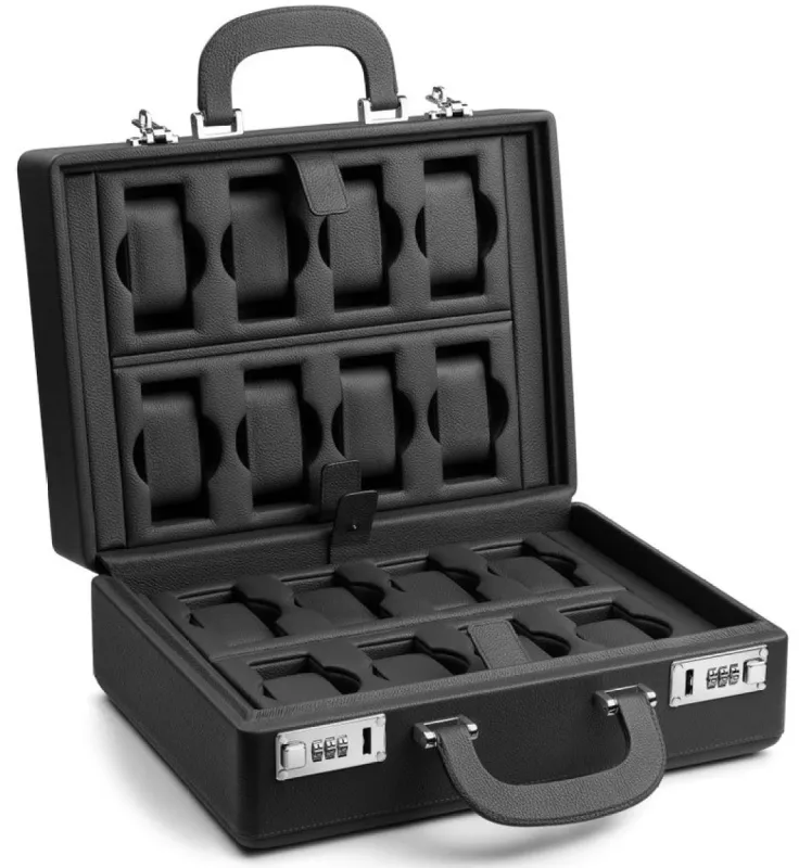 Scatola del Tempo Watch Case Valigetta 16 Grey sold by C.W. Sellors