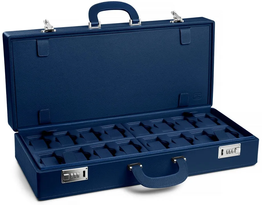 Scatola del Tempo Watch Case Valigetta 32 Blue sold by C.W. Sellors product image thumbnail 3