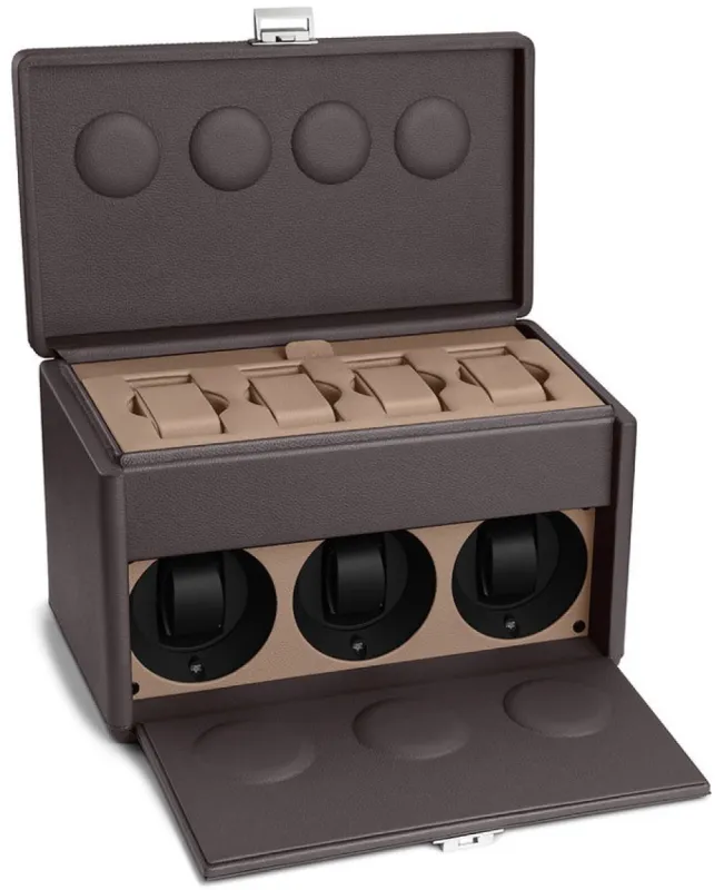 Scatola del Tempo Watch Winder 7RT Bi Colour sold by C.W. Sellors