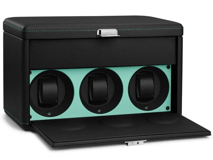 Scatola del Tempo Watch Winder 7RT Black Blue Tiffany sold by C.W. Sellors product image thumbnail 3