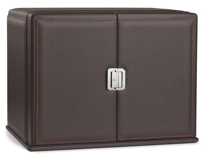 Scatola del Tempo Watch Winder Rotore 6 Grey Orange sold by C.W. Sellors product image thumbnail 2