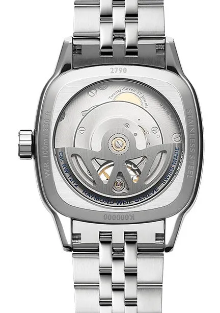 Raymond Weil Freelancer Calibre RW1212 Green Bracelet Watch sold by C.W. Sellors product image thumbnail 3