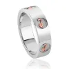 Clogau Tree of Life Insignia Sterling Silver 9ct Rose Gold Vine Ring sold by C.W. Sellors