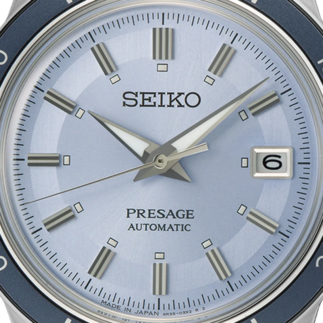 Seiko Presage Style 60s Retro Blue Limited Edition sold by C.W. Sellors product image thumbnail 2