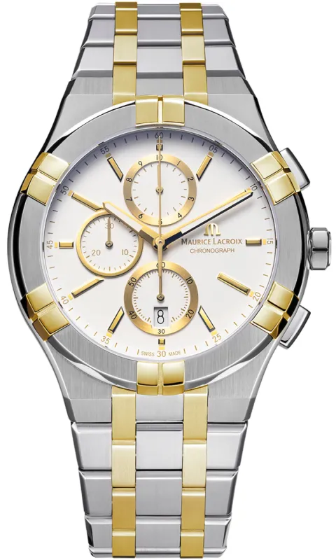 Maurice Lacroix Aikon Chronograph 42mm Duotone Watch sold by C.W. Sellors