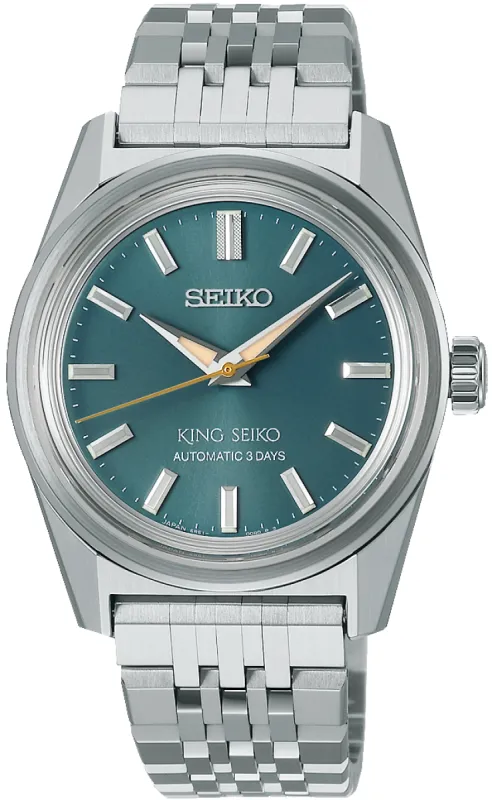 King Seiko KSK 6R in Preppy Green Watch made by C.W. Sellors