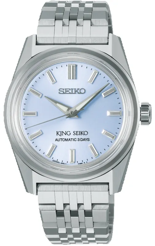 King Seiko KSK 6R in Preppy Blue Watch made by C.W. Sellors