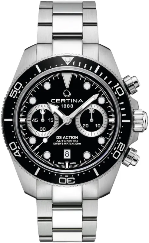 Certina DS Action Diver Chrono Watch sold by C.W. Sellors