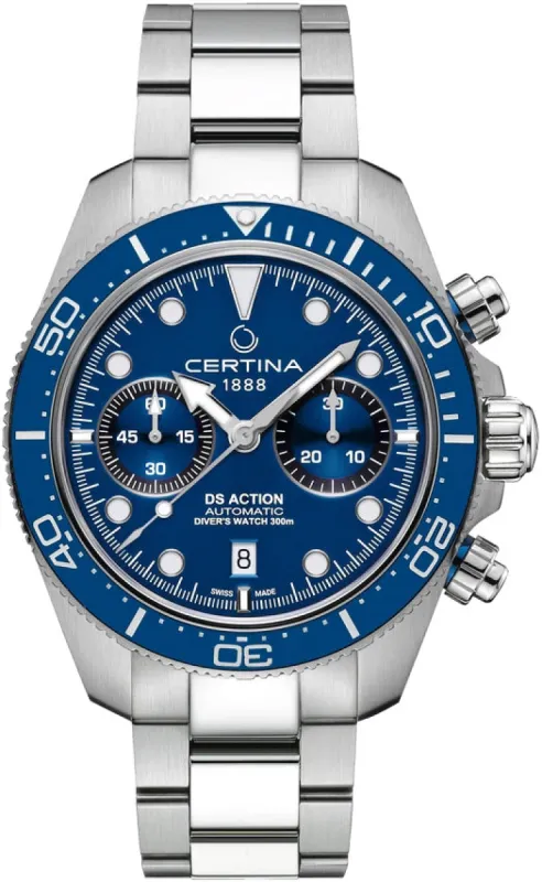 Certina DS Action Diver Chrono Watch sold by C.W. Sellors
