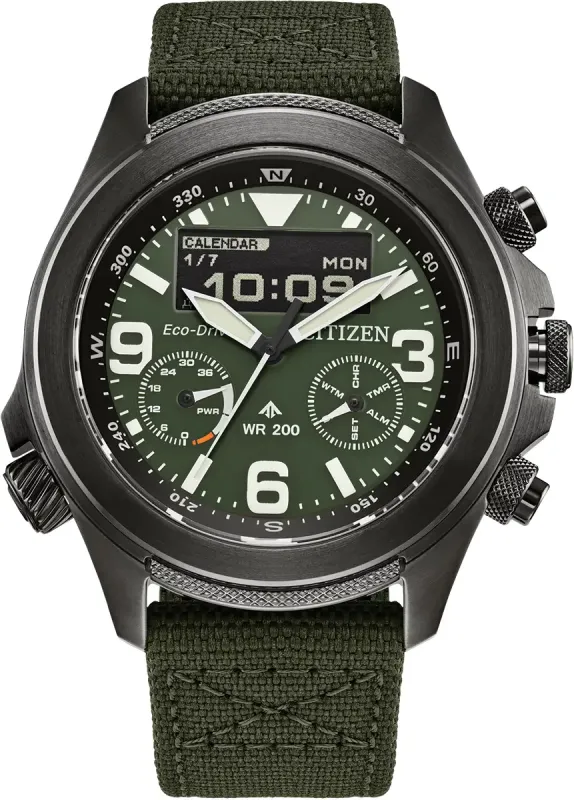 Citizen Promaster Eco Drive Combination Watch sold by C.W. Sellors