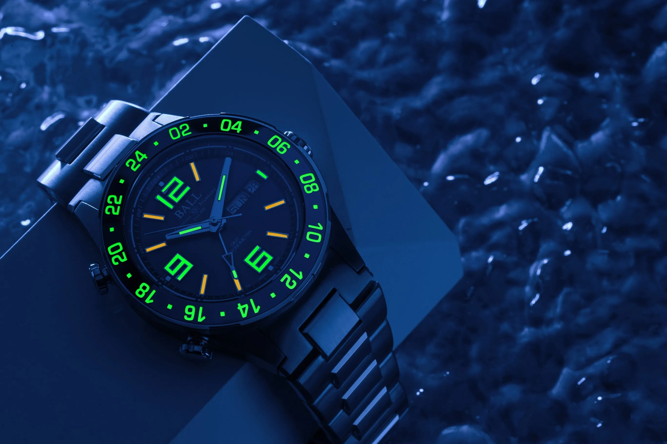 Ball Watch Company Roadmaster Marine GMT Limited Edition Watch sold by C.W. Sellors product image thumbnail 5