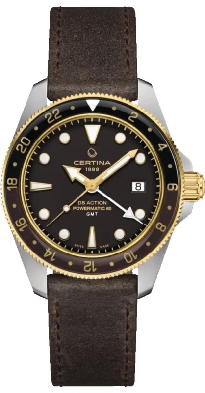 Certina DS Action GMT Powermatic 80 Mens Watch made by C.W. Sellors