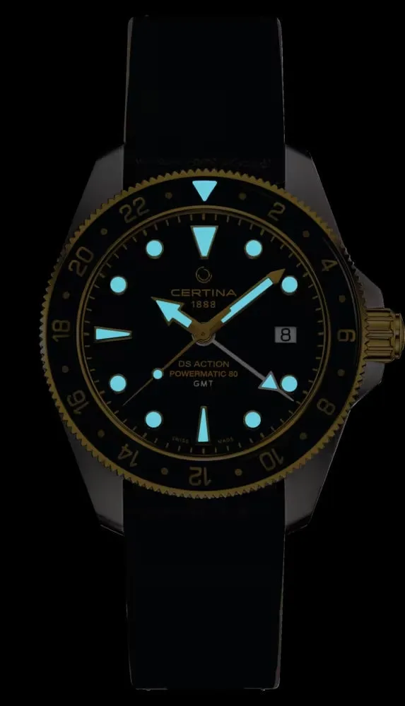 Certina DS Action GMT Powermatic 80 Mens Watch sold by C.W. Sellors product image thumbnail 2