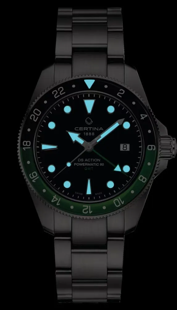 Certina DS Action GMT Powermatic 80 Mens Watch sold by C.W. Sellors product image thumbnail 2