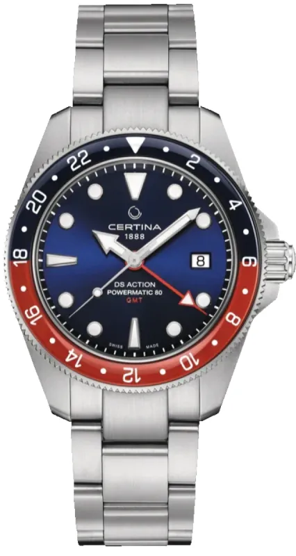 Certina DS Action GMT Powermatic 80 Mens Watch made by C.W. Sellors