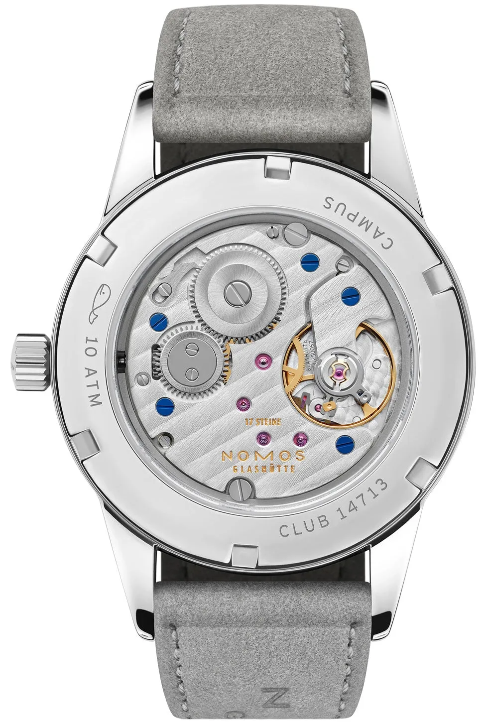 Nomos Glashutte Club Campus Nonstop Red Sapphire Crystal Watch sold by C.W. Sellors product image thumbnail 5