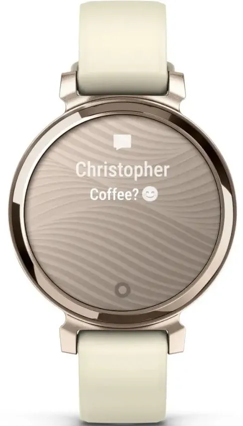 Garmin Lily 2 Cream Gold Coconut Silicone Watch sold by C.W. Sellors product image thumbnail 4