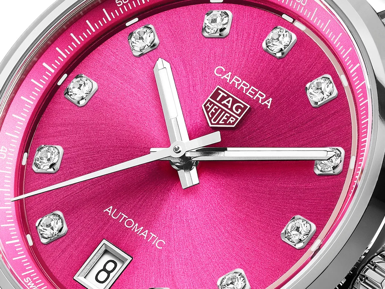 TAG Heuer Carrera Pink Watch sold by C.W. Sellors product image thumbnail 5