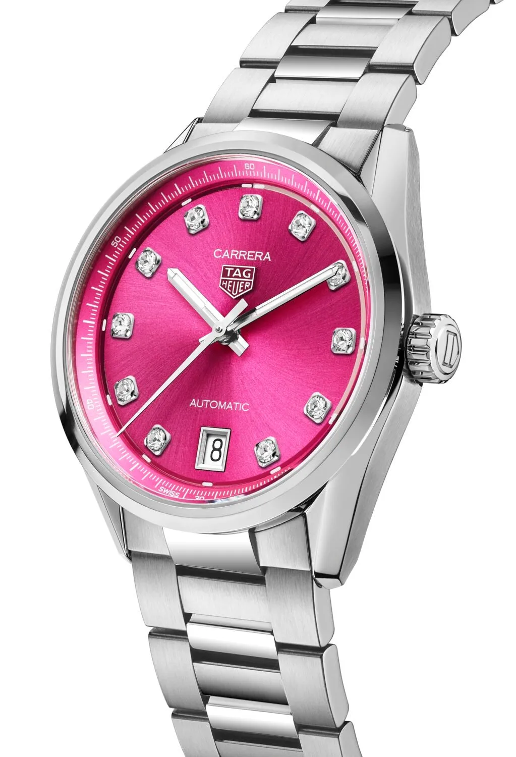 TAG Heuer Carrera Pink Watch sold by C.W. Sellors product image thumbnail 3