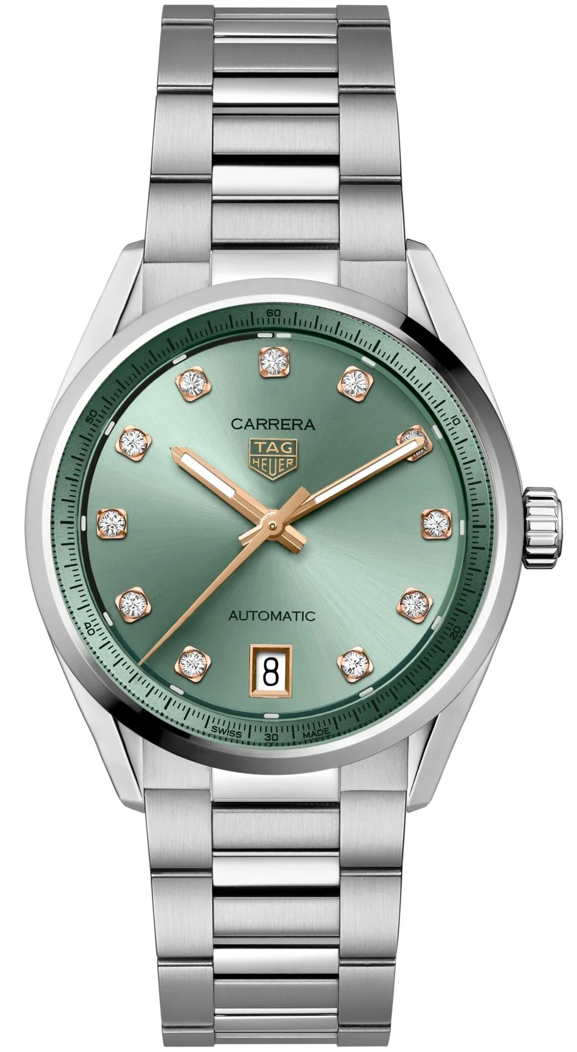 TAG Heuer Carrera Green Watch sold by C.W. Sellors