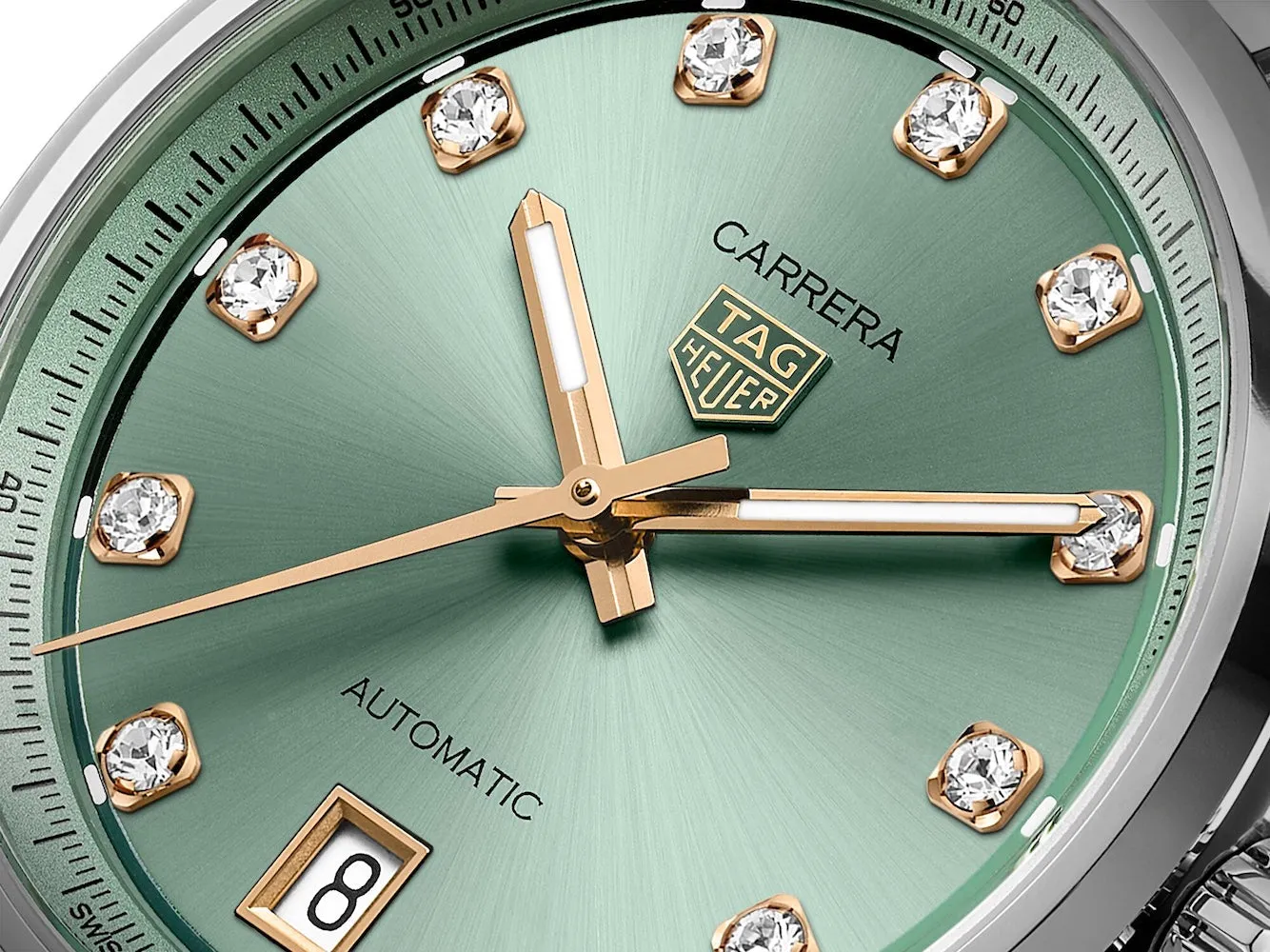 TAG Heuer Carrera Green Watch sold by C.W. Sellors product image thumbnail 5