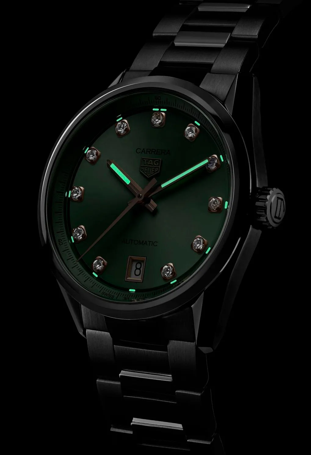 TAG Heuer Carrera Green Watch sold by C.W. Sellors product image thumbnail 2