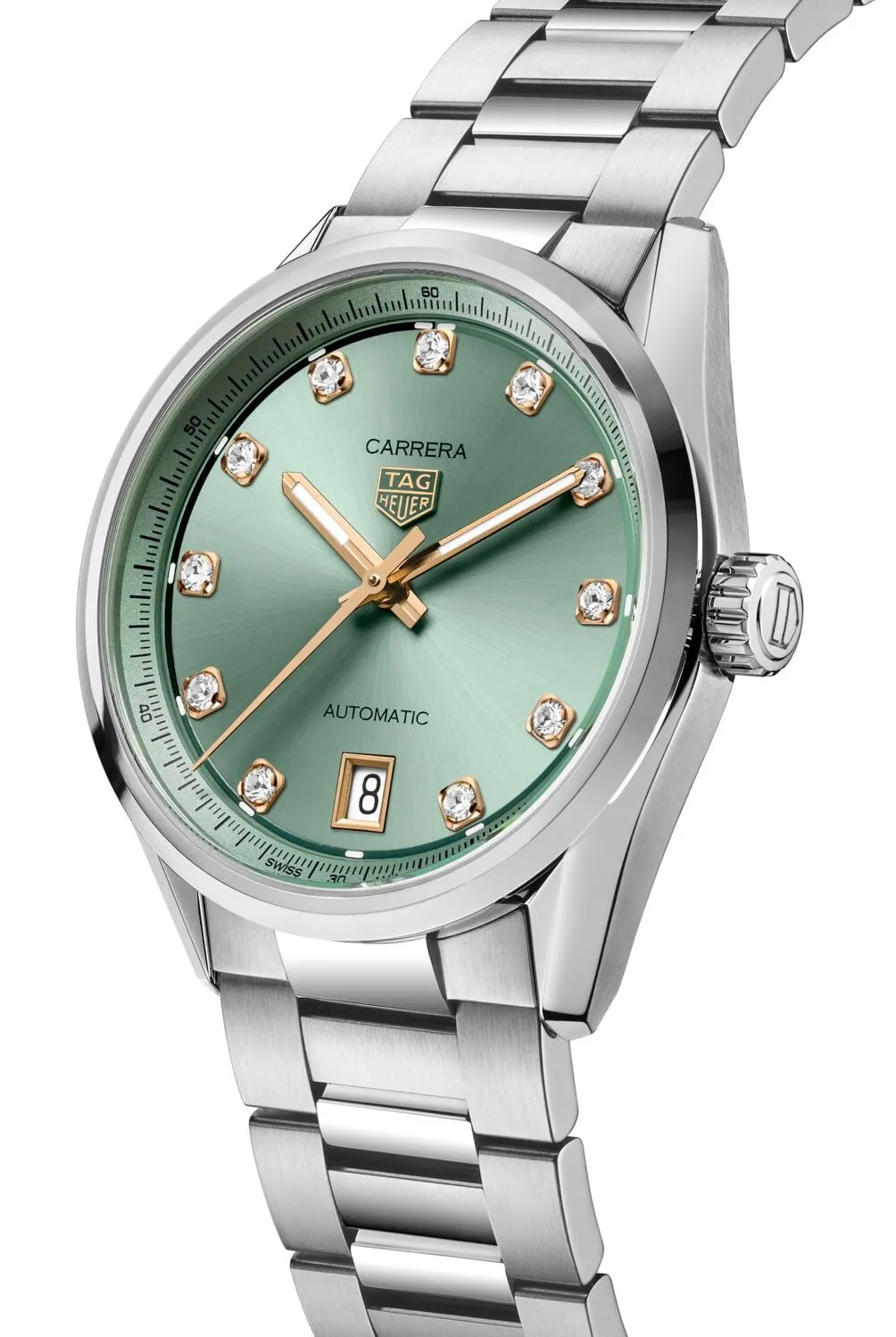 TAG Heuer Carrera Green Watch sold by C.W. Sellors product image thumbnail 3