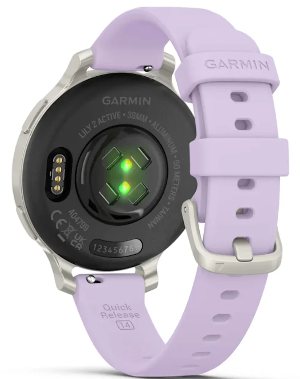 Garmin Lily 2 Active Silver Jasmine Purple Watch sold by C.W. Sellors product image thumbnail 4