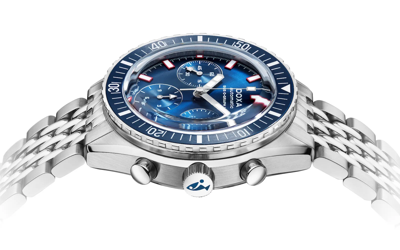 Doxa Sub 200 C-Graph II Caribbean Bracelet Watch sold by C.W. Sellors product image thumbnail 3