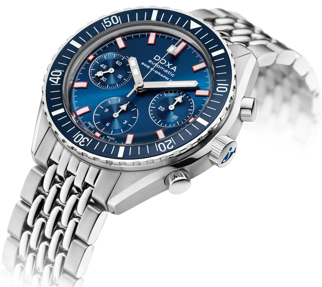 Doxa Sub 200 C-Graph II Caribbean Bracelet Watch sold by C.W. Sellors product image thumbnail 2