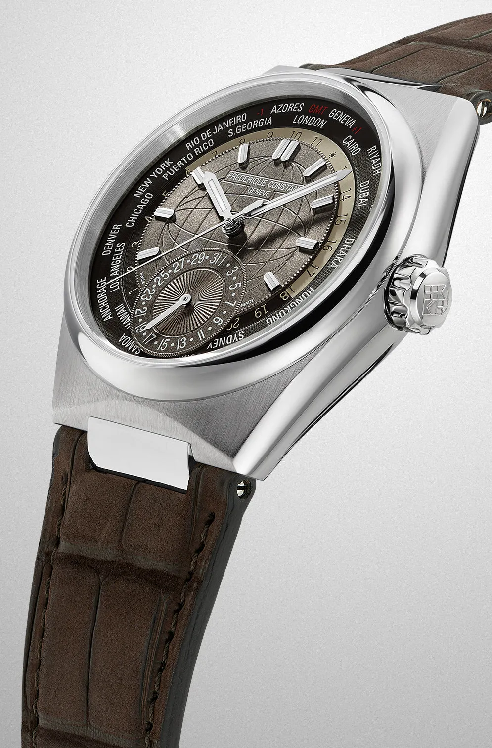 Frederique Constant Highlife Worldtimer Manufacture Watch sold by C.W. Sellors product image thumbnail 3