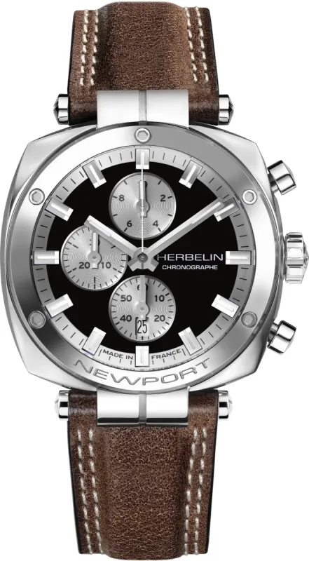 Herbelin Newport Heritage Chrono made by C.W. Sellors