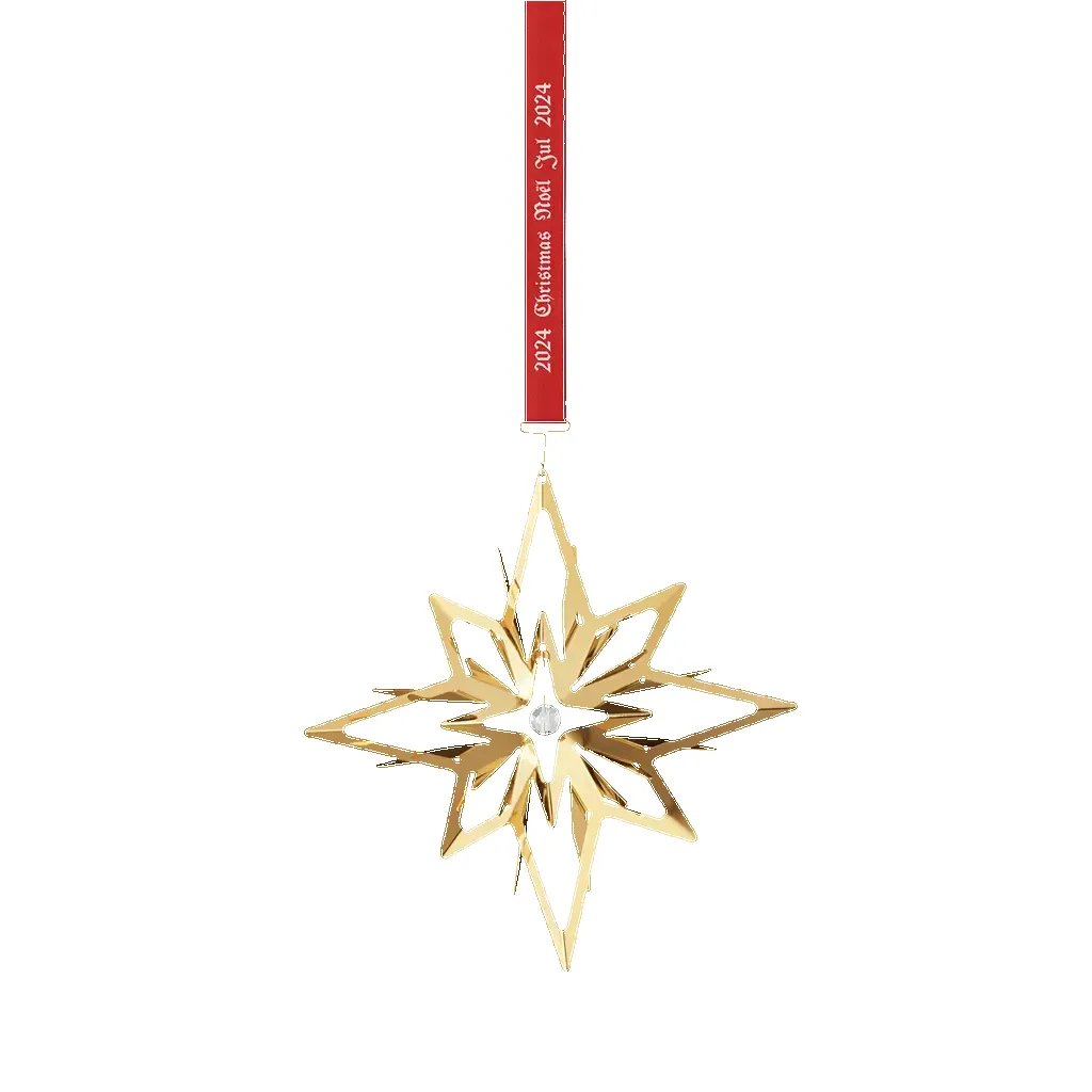 Georg Jensen Christmas Collection 2024 18ct Yellow Gold Plated Star Mobile sold by C.W. Sellors