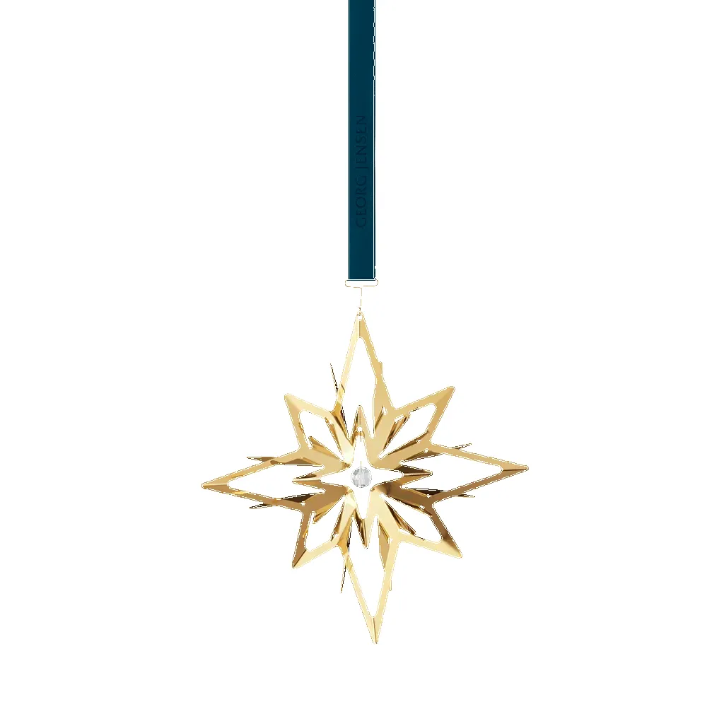 Georg Jensen Christmas Collection 2024 18ct Yellow Gold Plated Star Mobile sold by C.W. Sellors product image thumbnail 2