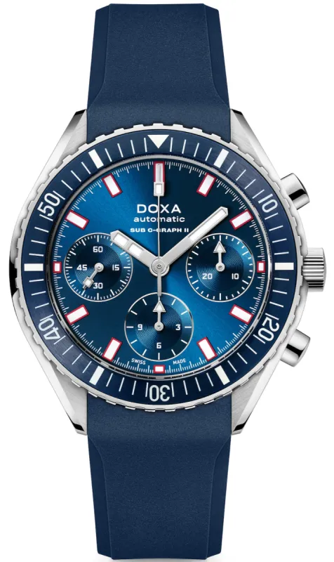 Doxa Sub 200 C-Graph II Caribbean Rubber sold by C.W. Sellors