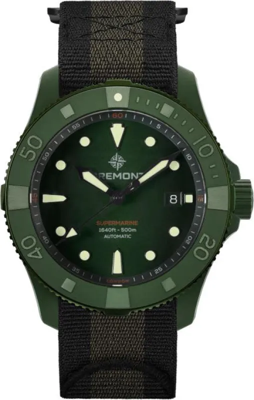 Bremont Supermarine 500M Ceramic Nato Limited Edition Watch sold by C.W. Sellors