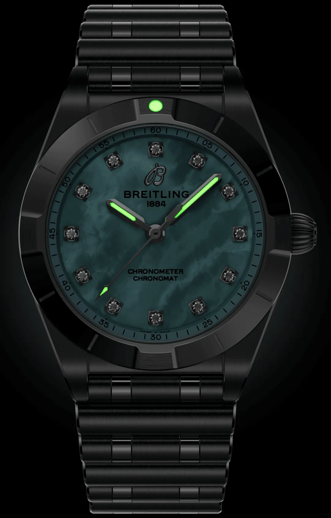Breitling Chronomat 28 Bracelet Watch sold by C.W. Sellors product image thumbnail 2