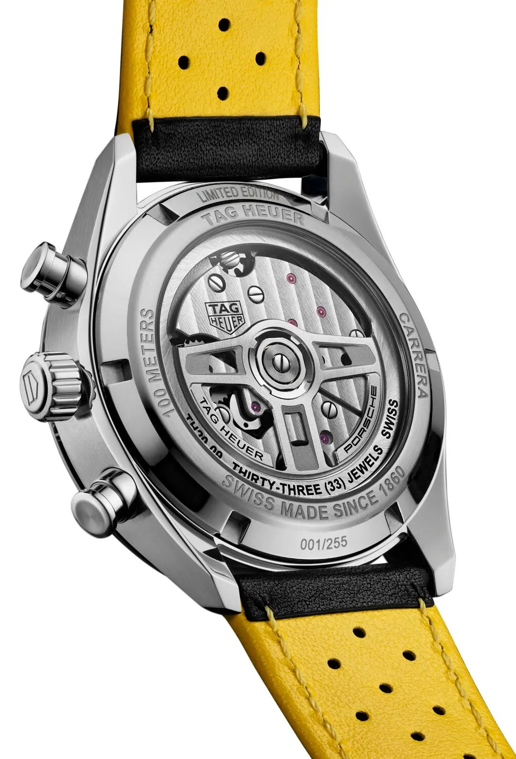 TAG Heuer Carrera Chronograph Tourbilxon x Porsche Panamericana Limited Edition Watch sold by C.W. Sellors product image thumbnail 2