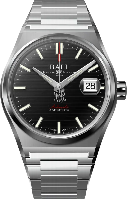 Ball Watch Company Roadmaster Perseverer 40mm Black Watch made by C.W. Sellors