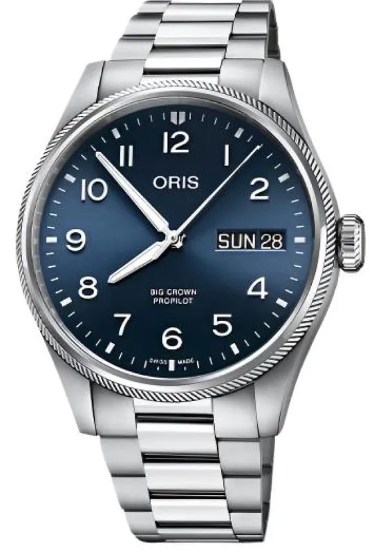 Oris Big Crown ProPilot Big Day Date Bracelet Watch sold by C.W. Sellors