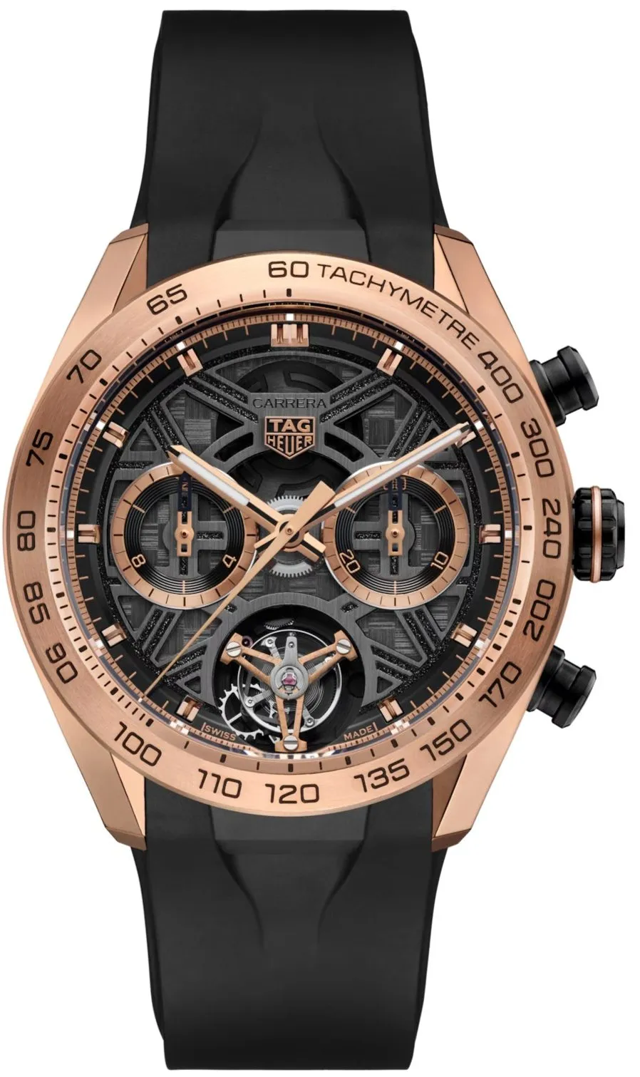 TAG Heuer Carrera Chronograph Tourbillon Extreme Sport Watch sold by C.W. Sellors