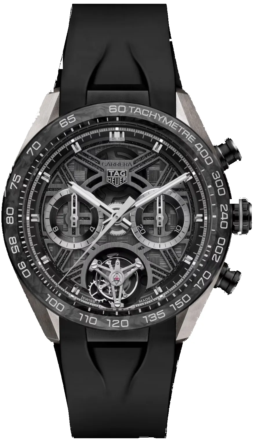TAG Heuer Carrera Chronograph Tourbillon Extreme Sport Watch sold by C.W. Sellors