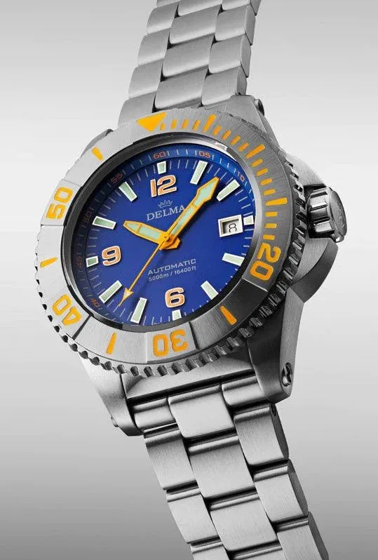 Delma Blue Shark IV Blue Limited Edition Watch sold by C.W. Sellors product image thumbnail 2