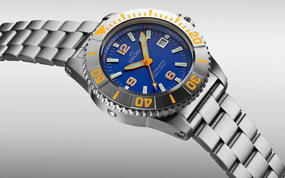 Delma Blue Shark IV Blue Limited Edition Watch sold by C.W. Sellors product image thumbnail 3