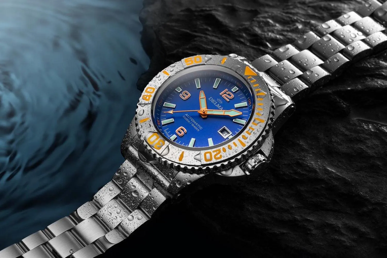 Delma Blue Shark IV Blue Limited Edition Watch sold by C.W. Sellors product image thumbnail 4