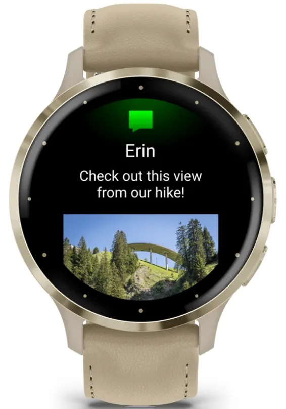 Garmin Venu 3S Soft Gold Smartwatch Watch sold by C.W. Sellors product image thumbnail 4