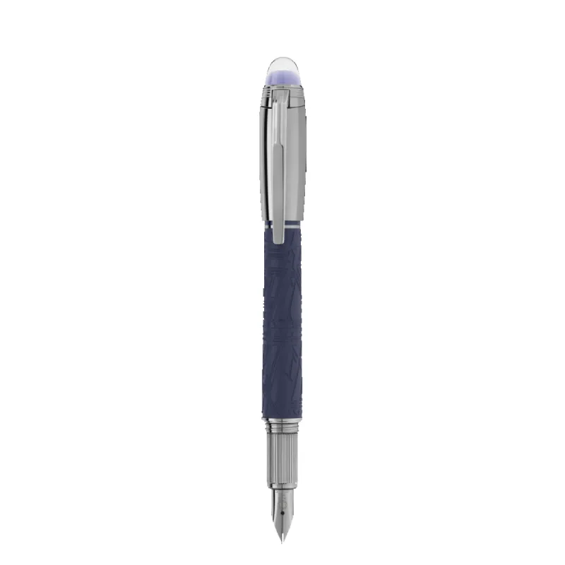 Montblanc Starwalker SpaceBlue Doue Fountain Pen (F) sold by C.W. Sellors