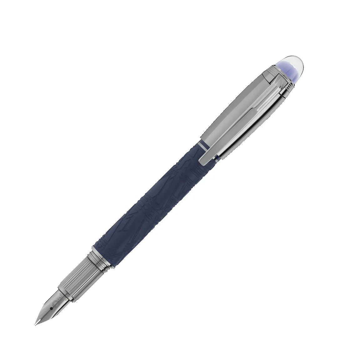 Montblanc Starwalker SpaceBlue Doue Fountain Pen (F) sold by C.W. Sellors product image thumbnail 3