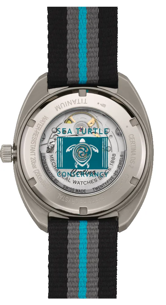 Certina DS-2 Turning Turtle Conservancy Special Edition sold by C.W. Sellors product image thumbnail 2